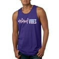 thumbnail image 1 of Mermaid Vibes Cute Shimmer | Mens Fashion Graphic Tank Top, Purple, 3XL, 1 of 3