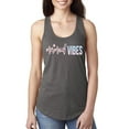 thumbnail image 1 of Mermaid Vibes Cute Shimmer | Womens Fashion Jersey Racerback Tank Top, Dark Grey, Medium, 1 of 3