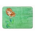 thumbnail image 1 of Mermaid Welcome Green Machine Washable Memory Foam Mat, 1 of 4