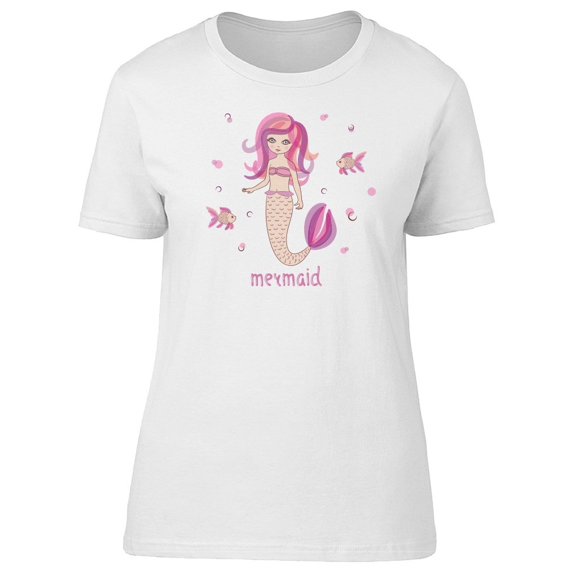 Mermaid With Transparent Hair Tee Women's -Image by Shutterstock