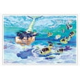 thumbnail image 1 of Mermaid Woman of the Sea (Ka Wahine Hiʻu Iʻa O Ke Kai) - Hawaiian Reef Fishes - From an Original Watercolor Painting by Janet Stewart - Master Art Print (Unframed) 12in x 18in, 1 of 4