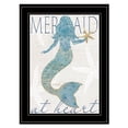 thumbnail image 1 of Mermaid at Heart by Kate Sherrill Print Wall Art Wood Multi-Color, 1 of 3