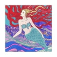 thumbnail image 1 of Mermaid in Rococo - Canvas, 1 of 25