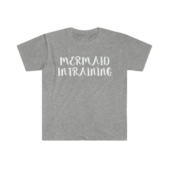 Mermaid in Training Unisex T-shirt S-3XL
