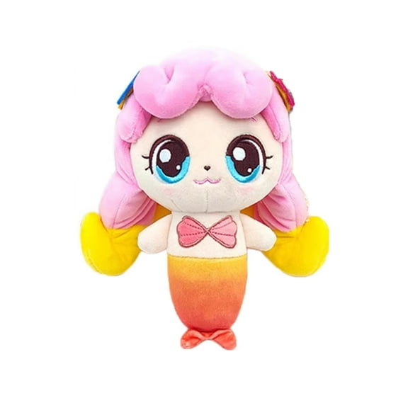 Mermaidping Plush Toys - 6.3in PP Cotton Stuffed Toy for Kids & Fans,Christmas Gift