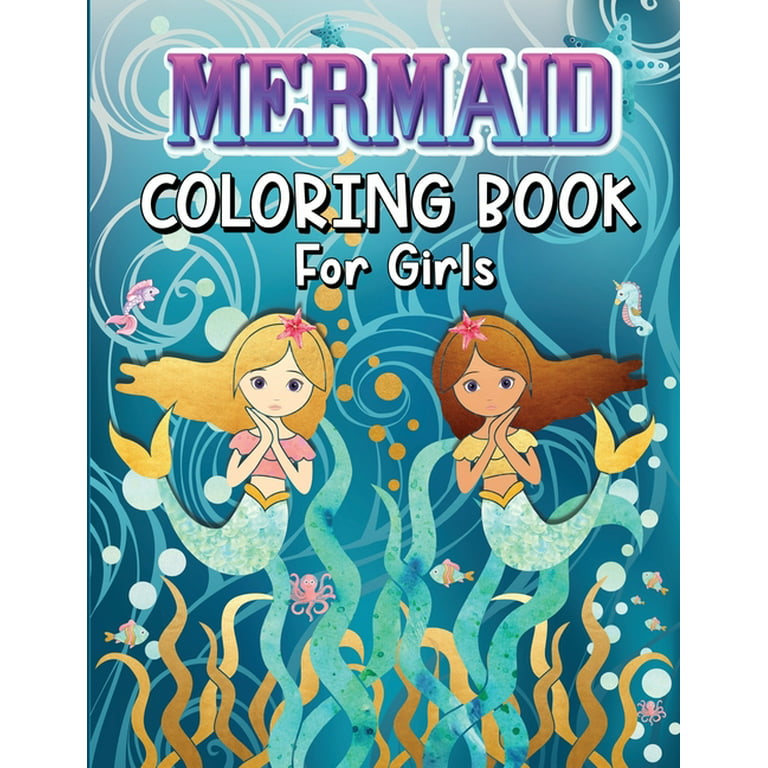  12 Coloring Books for Girls Ages 4-8 - 12 Assorted