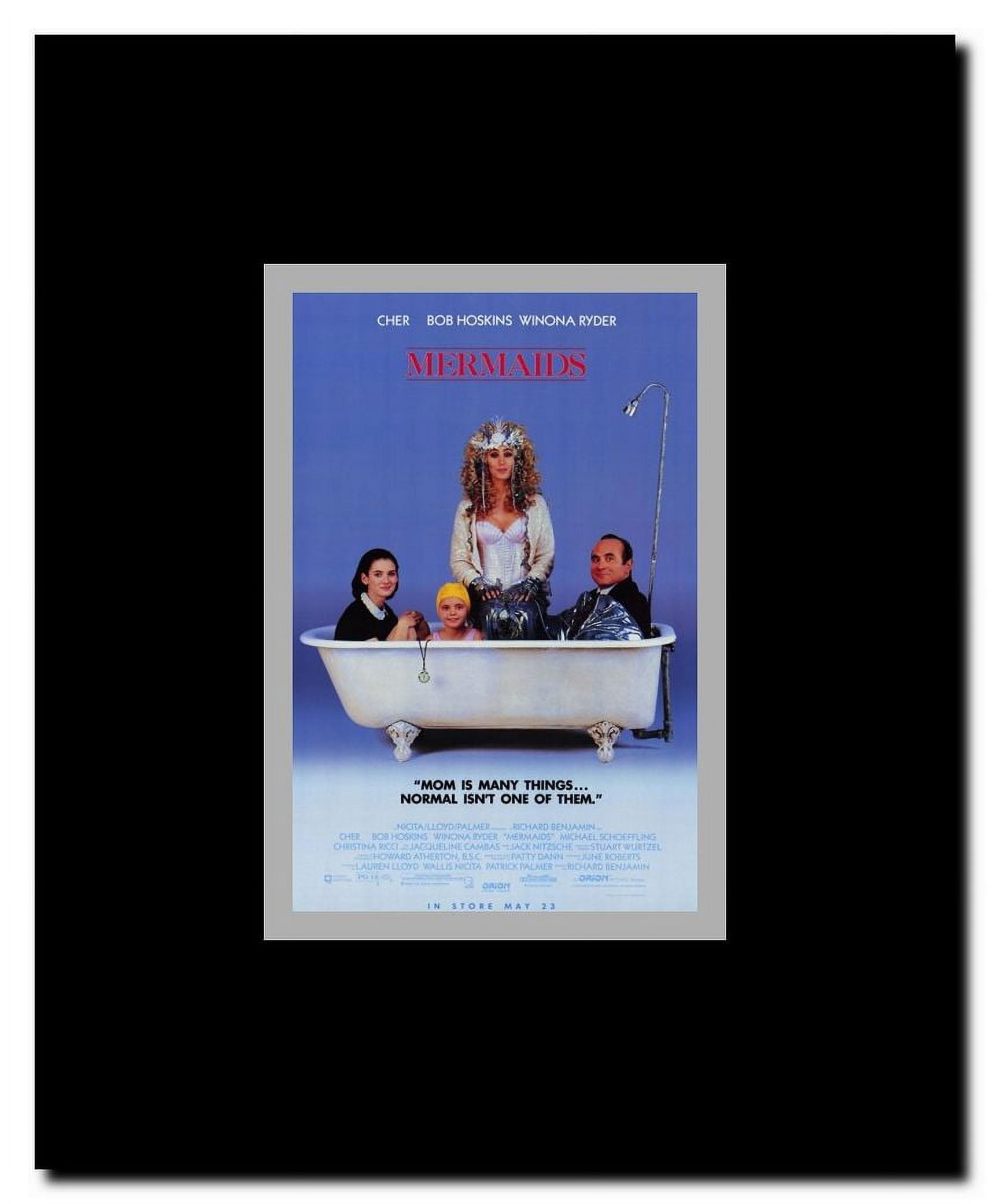 Mermaids Framed Movie Poster