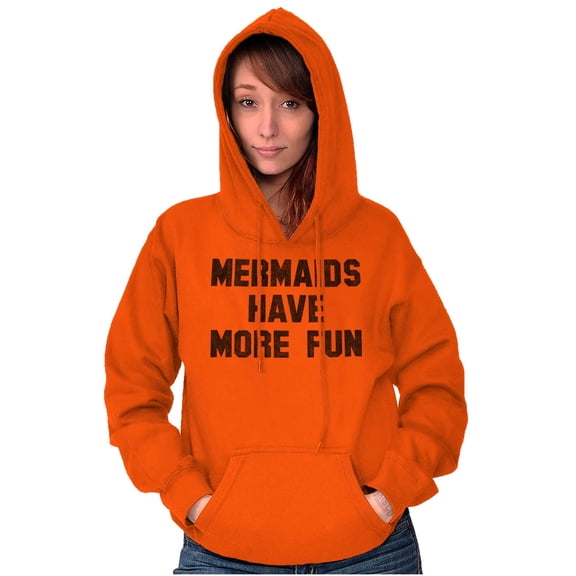 Mermaids Have More Fun Beach Lover Hoodie Sweatshirt Women Brisco Brands S