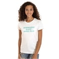 thumbnail image 1 of Mermaids Have More Fun Beach Vibes Womens Slim Fit Graphic Tee Brisco Brands L, 1 of 5