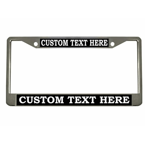Mermaids Have More Fun Style Metal License Plate Frame Personalized/Car Accessories Car Tag Holder Cover (Custom Frame)