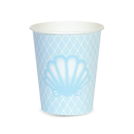 Mermaids Sea Paper Cups Party Tablewear One Size Male Adult Blue Fancy Dress Book Week Halloween