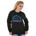 thumbnail image 1 of Mermaids are Better Than People Funny Women Plus Size Crewneck Sweatshirt Brisco Brands 2X, 1 of 5