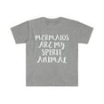 thumbnail image 1 of Mermaids are My Spirit Animal Unisex T-shirt S-3XL, 1 of 2