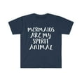 thumbnail image 1 of Mermaids are My Spirit Animal Unisex T-shirt S-3XL, 1 of 2