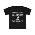 thumbnail image 1 of Mermaids are born in September Unisex T-shirt S-3XL Birthday girl, 1 of 2