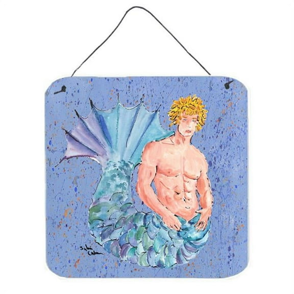 Merman Aluminium Metal Wall or Door Hanging Prints