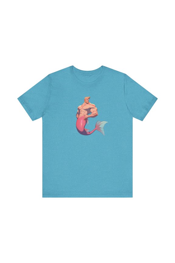 Merman Graphic Tee Featuring Zephyr | Unisex Design | Perfect Mermaid Gift