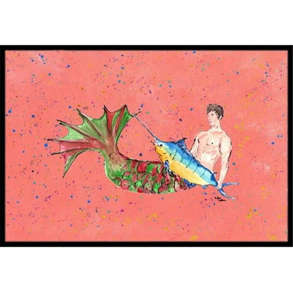 Merman Indoor Or Outdoor Mat 18 x 27 in.