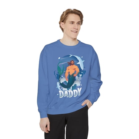 Merman Sweatshirt | But Daddy | Mermaid Apparel | Unisex Garment-dyed