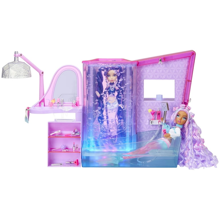 マーメイドメロディ　セット Mermaze Mermaidz™ Salon & Spa Playset with Lights, Bubble Wall