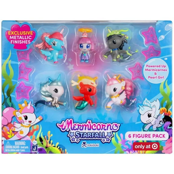 Mermicorno Series 1 Starfall Mini Figure 6-Pack