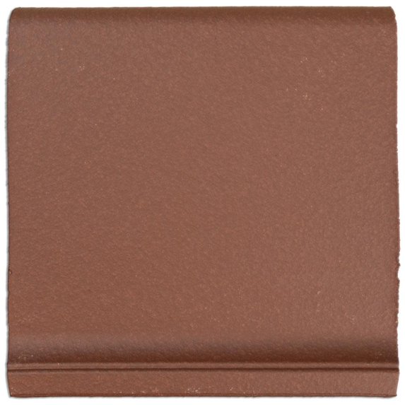 Merola Tile Fga6ks Quarry Cove Base 6" X 6" Matte Ceramic Thin-Set Tile Cove Base - Red II
