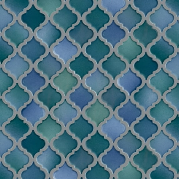 Merola Tile Fkoltr Hudson Tangier - Aquamarine