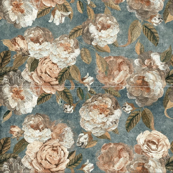 Merola Tile Fnx48pf Parete Fiori - Green