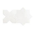 thumbnail image 1 of Merola Tile Knaas Argile Star - Bianco with Bianco Cross, 1 of 7