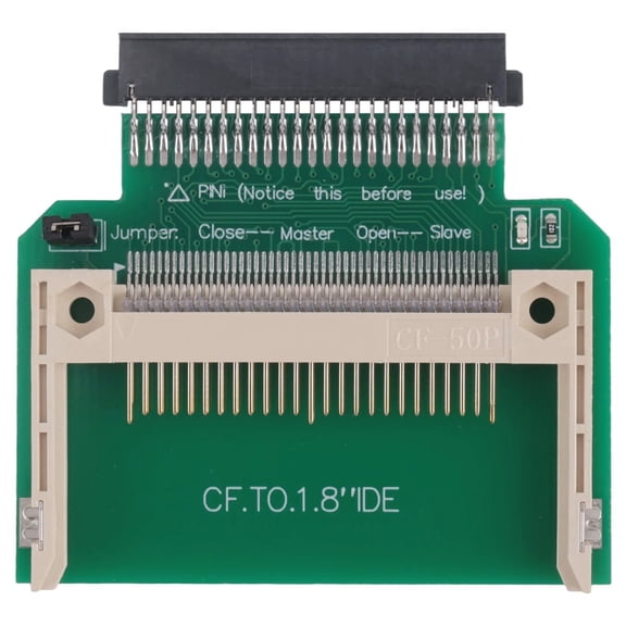 Merory Card Compact Flash To 50Pin 1.8" Ide Hard Drive Ssd Adapter