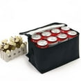 thumbnail image 1 of Merotable Insulated Thermal Cooler Bag Cool Lunch Foods Drink Storage Boxes Big Square Chilled Bags Zip Picnic Tin Foil Food Bag Container, 1 of 5