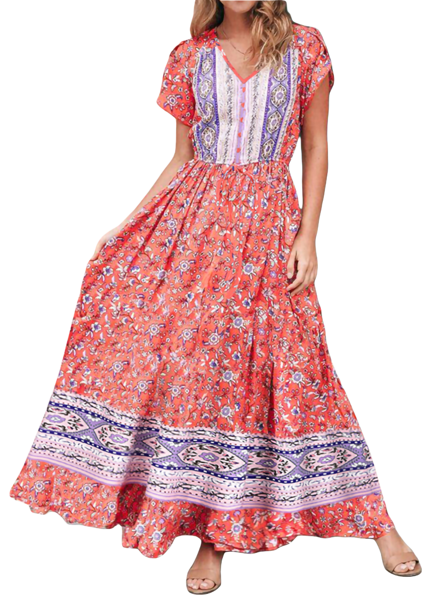 Merqwadd Women Beachwear Turkish Kaftans Long Swimsuit Cover up Caftan