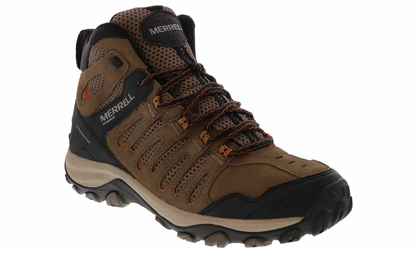 Merrell Crosslander 3 Mid Wide-Width Waterproof Hiking Boot