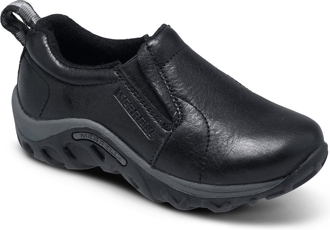 Merrell Girls Big Kid Jungle Moc Leather Hiking Shoes