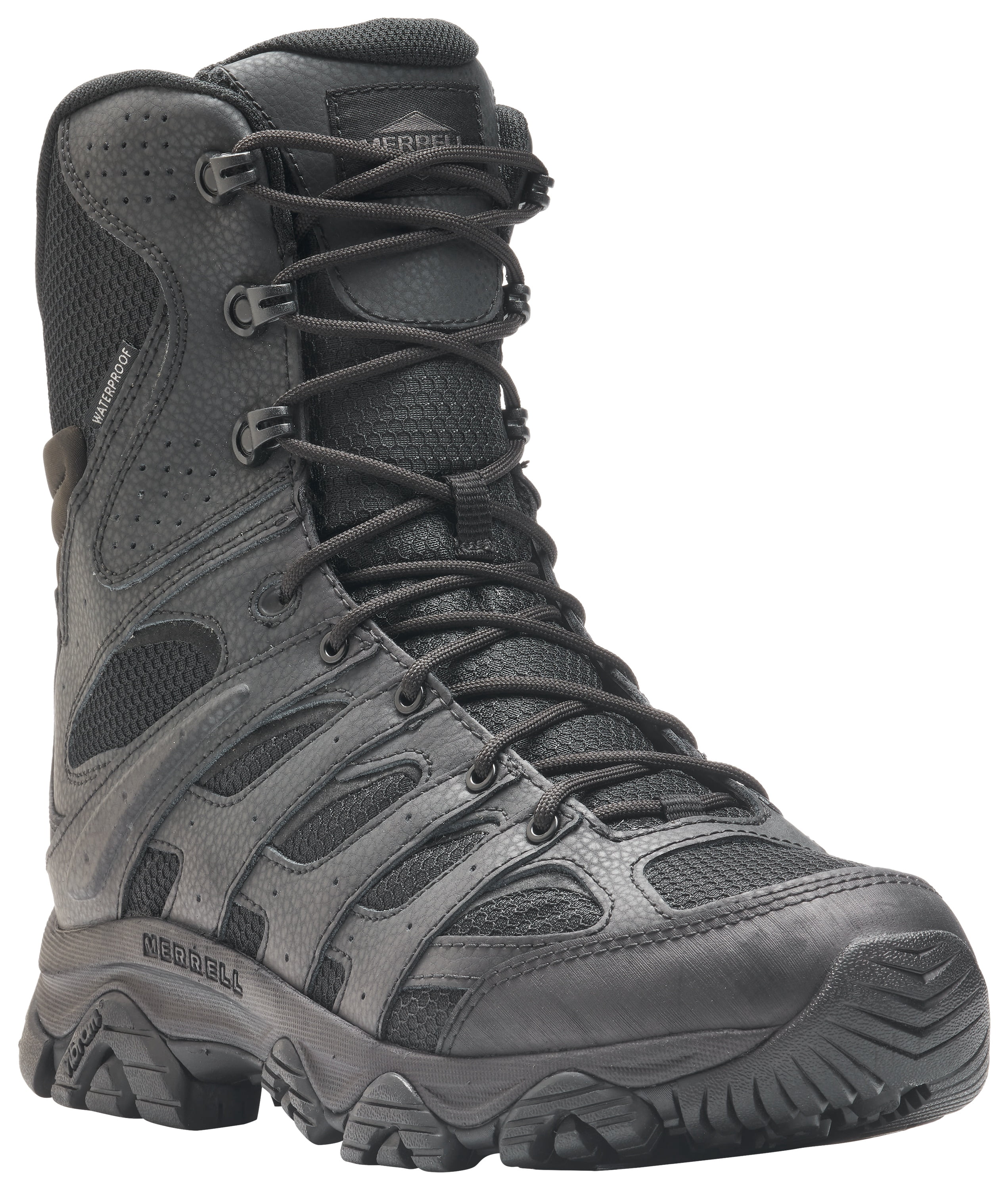 Merrell Waterproof Tactical Side-Zip Duty Boots, Leather  display picture 3