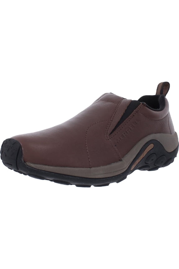 Jungle Moc Men's Leather Cushioned Slip On Shoes