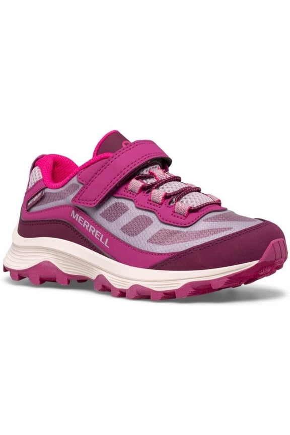 Moab Speed Low A/C MK165879 Kids 7 Berry Waterproof Hiking Shoes JOBB057