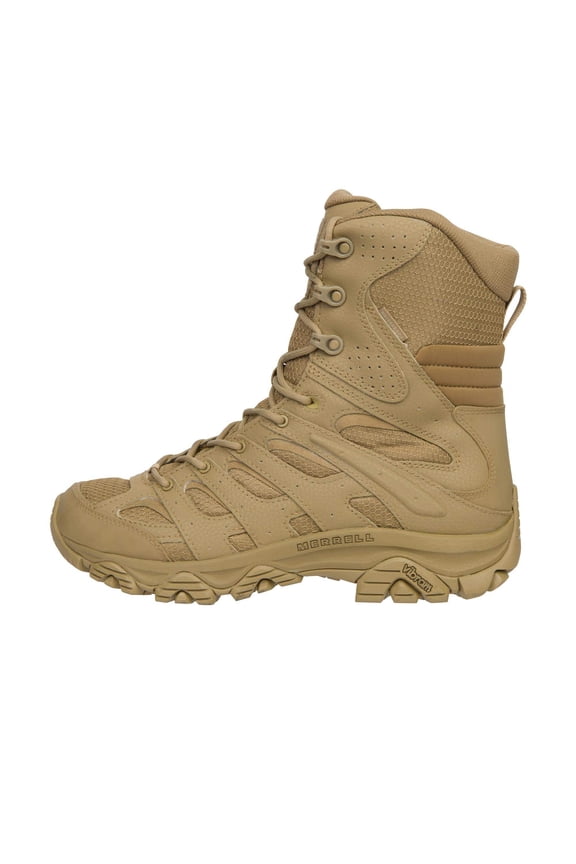 MOAB 3 Waterproof Tactical Side-Zip Duty Boots for Men - Coyote - 10M