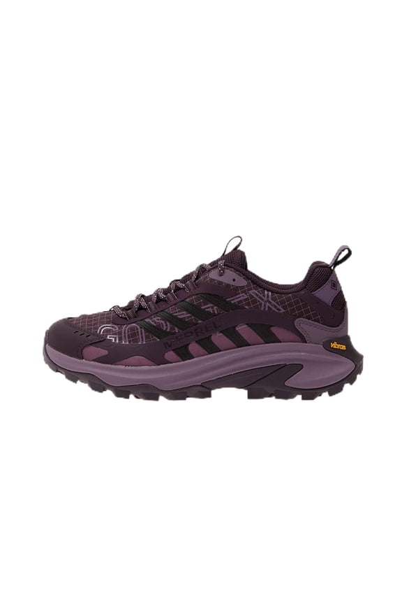 Men's 1TRL Moab Speed 2 Reflective Gore-TEX Trainers, Plum, 10.5 M US