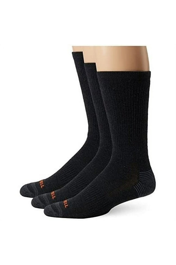 Merrell Men's Cushioned With Repreve Hiker Socks
