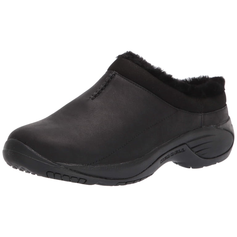 Merrell Leather Encore Chill 2 Moccasin, Slip-on, Clog, Black, Men\'s Size 13 Merrell Men main image 3