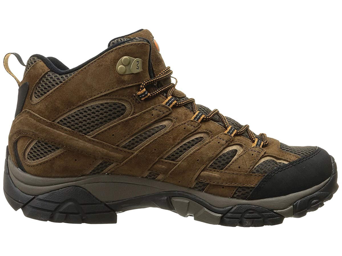 Men\'s Merrell Moab 2 Mid WP Brown Leather Hiking Boot J06051 Size 12 Merrell Moab 2 Hiking Boot Brown Shoes J06051 | Mercari main image 3