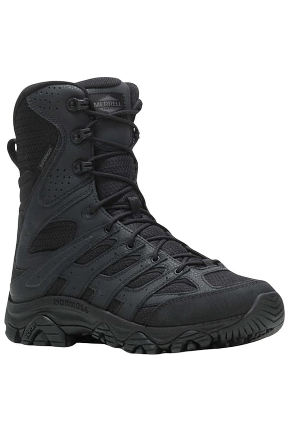 Men's Moab 3 8" Tactical Zip Waterproof Boot Round Toe - J003907 8.5 D(M) US
