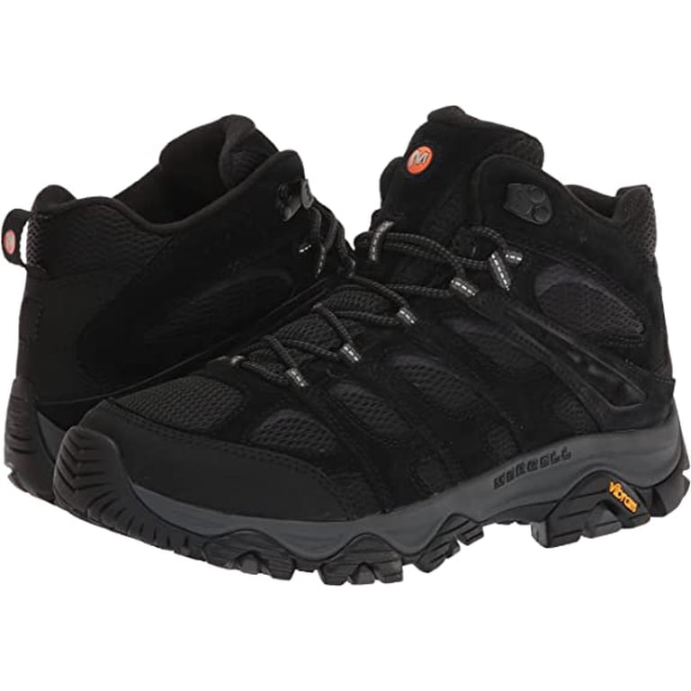 Merrell Mens Hiking Shoes Size 12 Black Lace Up Merrell Epiction Chukka Boots Men main image 3