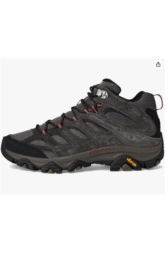 Merrell Men's Moab 3 Mid Waterproof Hiking Boots, Beluga