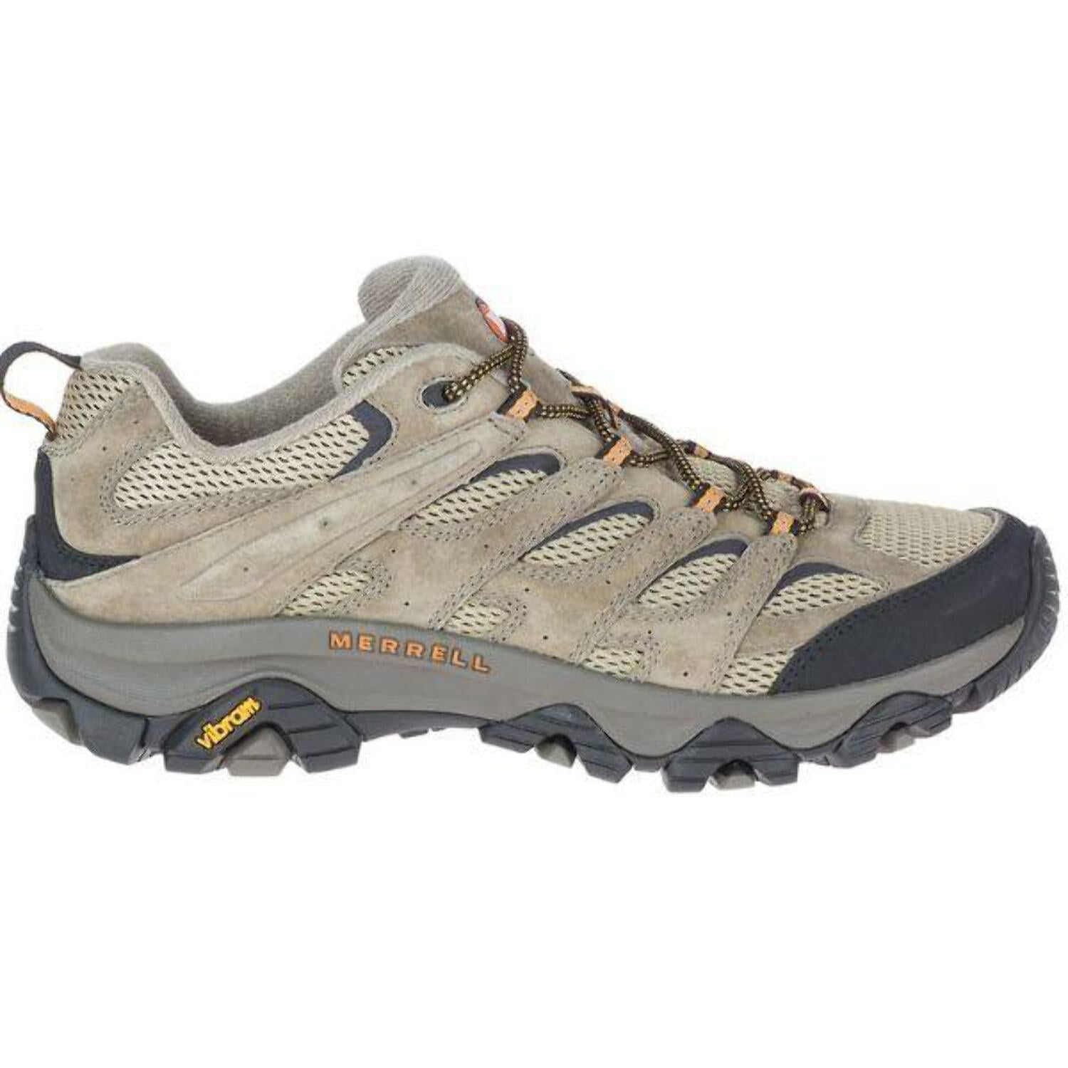 Merrell Men's Moab 3 Pecan, Leather Hiking Shoes - Walmart.com
