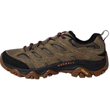 Merrell Men's Moab 3 Waterproof Hiking Shoes, Olive/Gum
