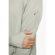 Merrell Mens Quarter Zip Active Hoodie, Active, Solid, Polyester Blend