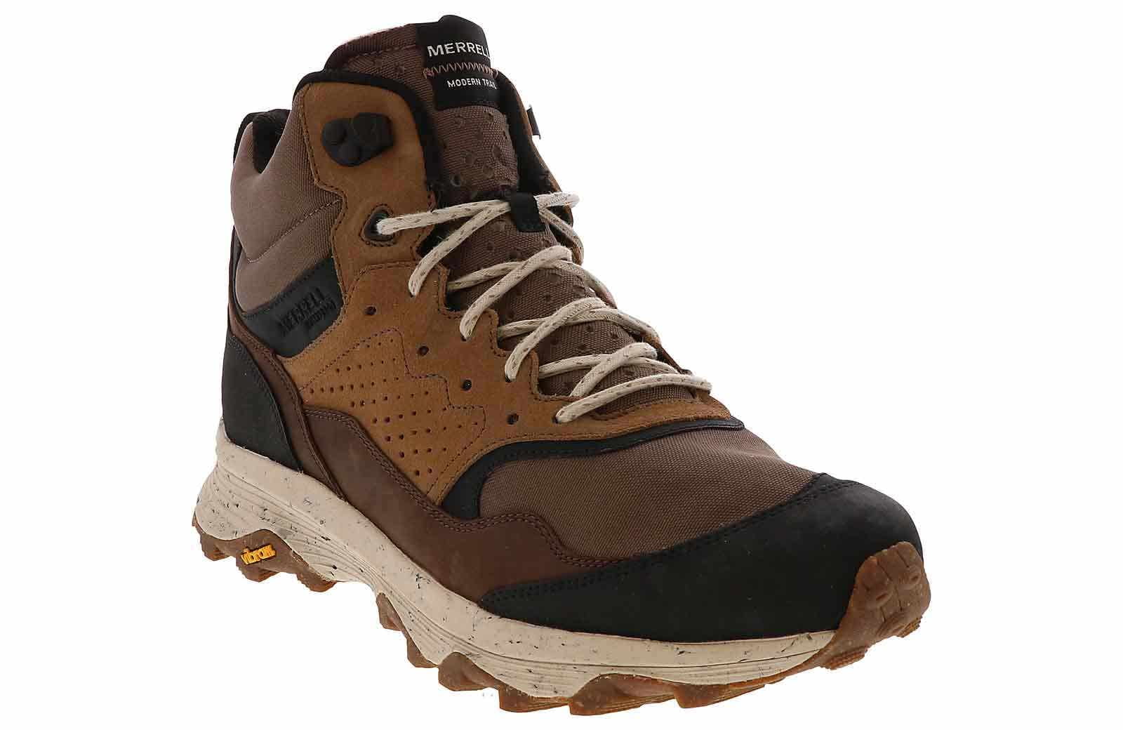 Merrell Men\'s Speed Solo MID WP  Brown/Tan EARTHHiking Boot Sneakers shoes 8 1/2 merrell-mens-moab-speed-2-mid-  main image 4