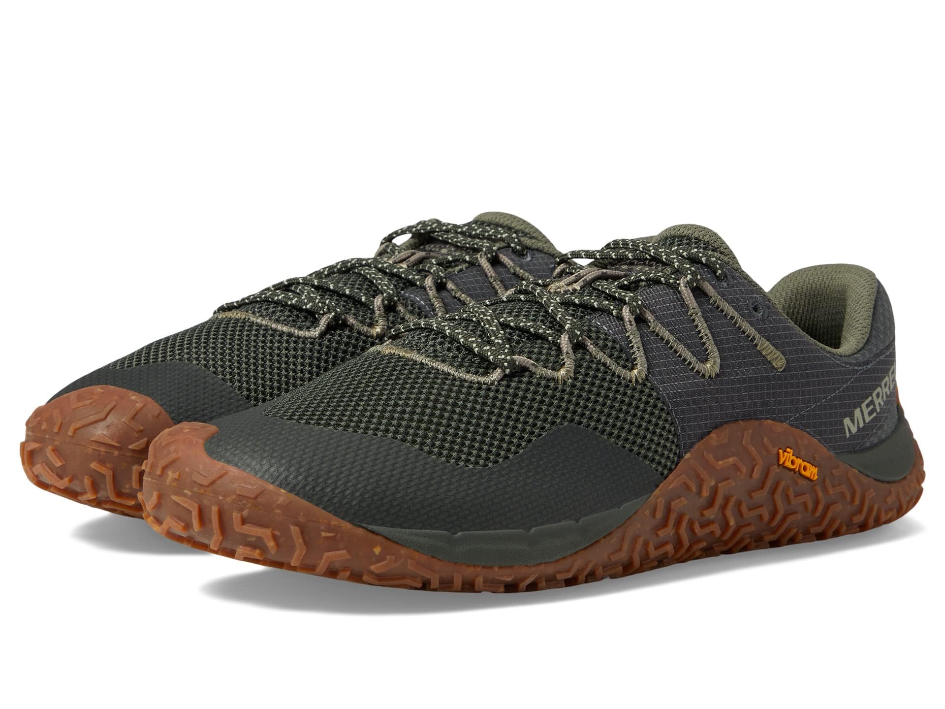Merrell Men's Trail Glove 7 Sneaker, PINE/GUM, 11 - Walmart.com